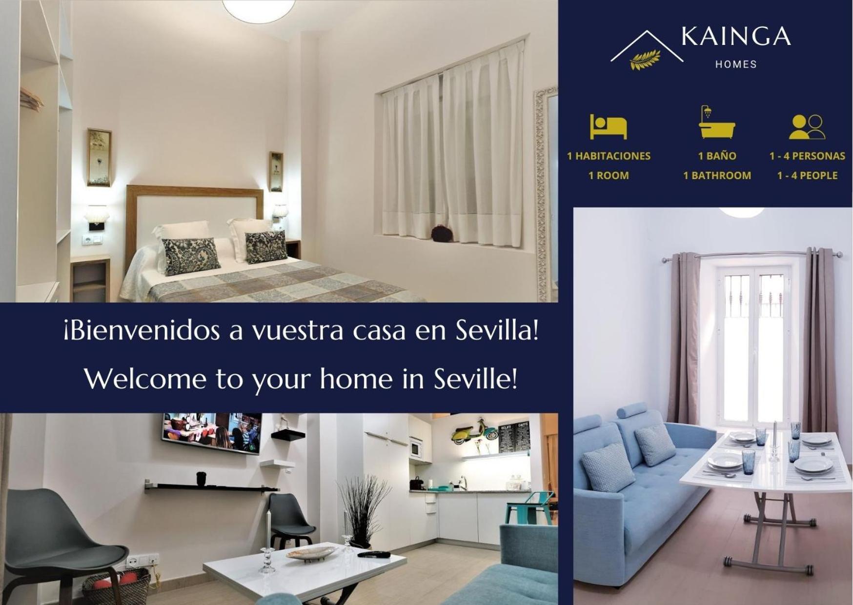 Apartamento San Bernardo - Kainga Homes Sevilla Eksteriør bilde